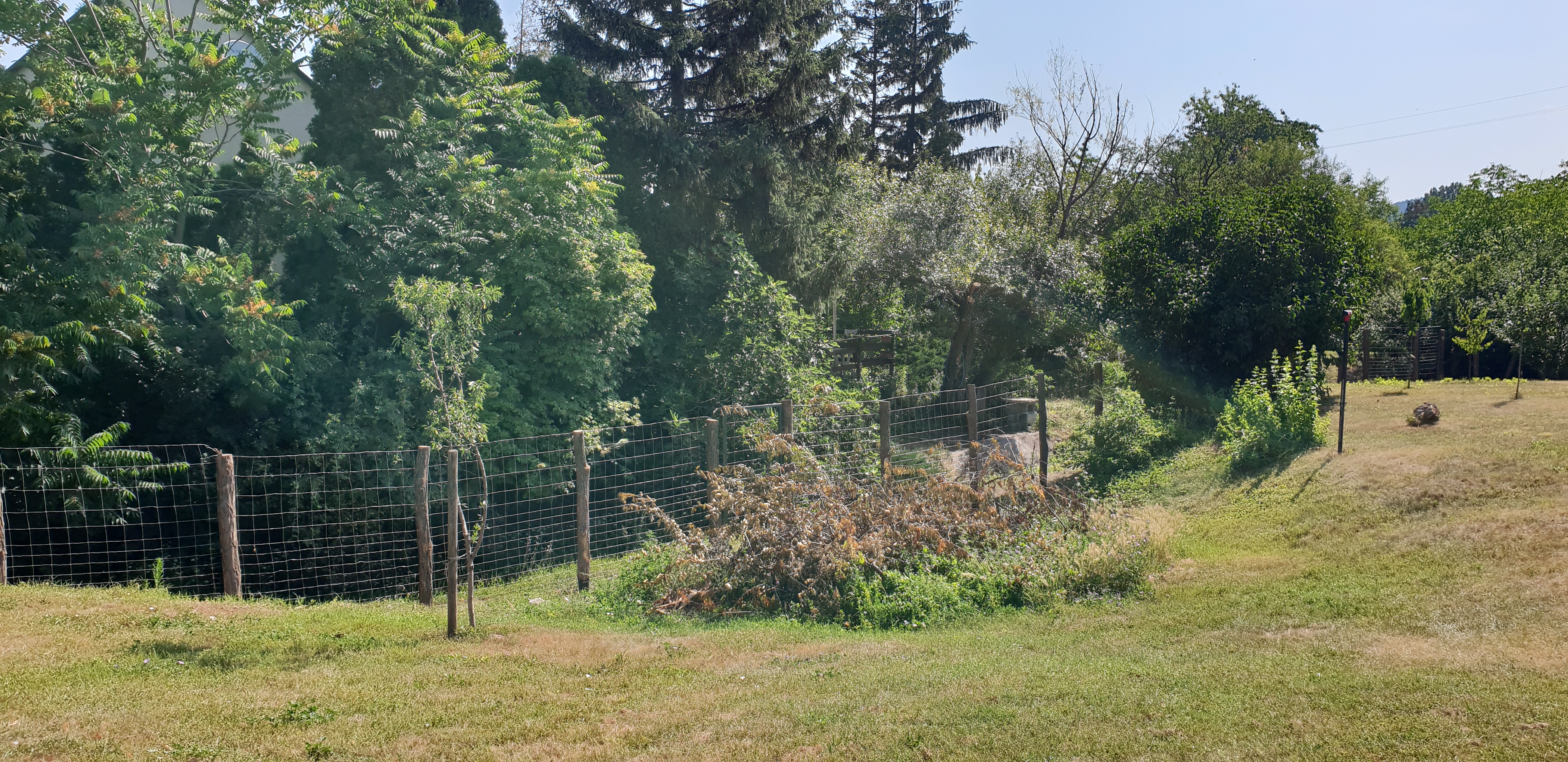 garden under construction