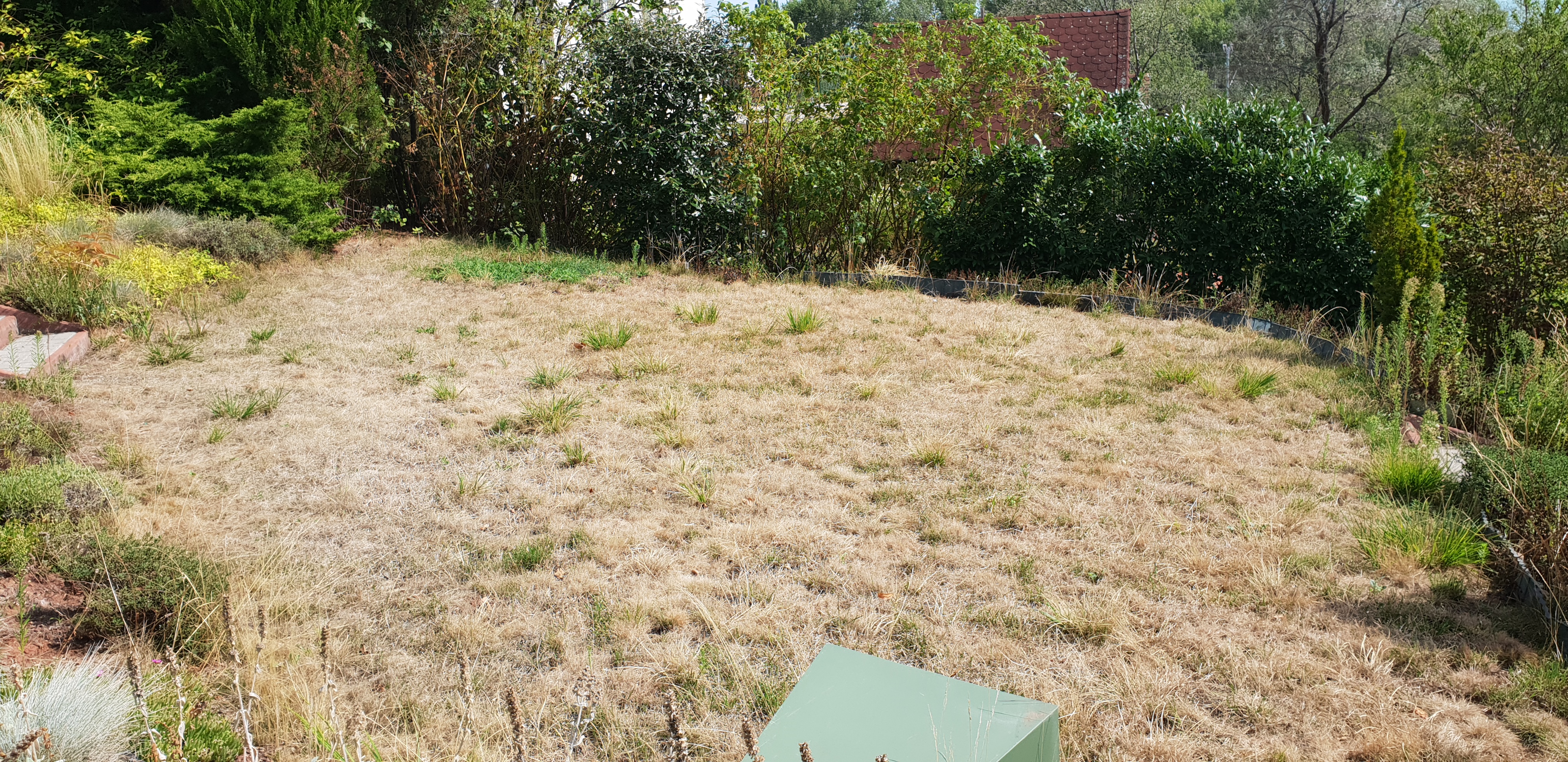 garden under construction